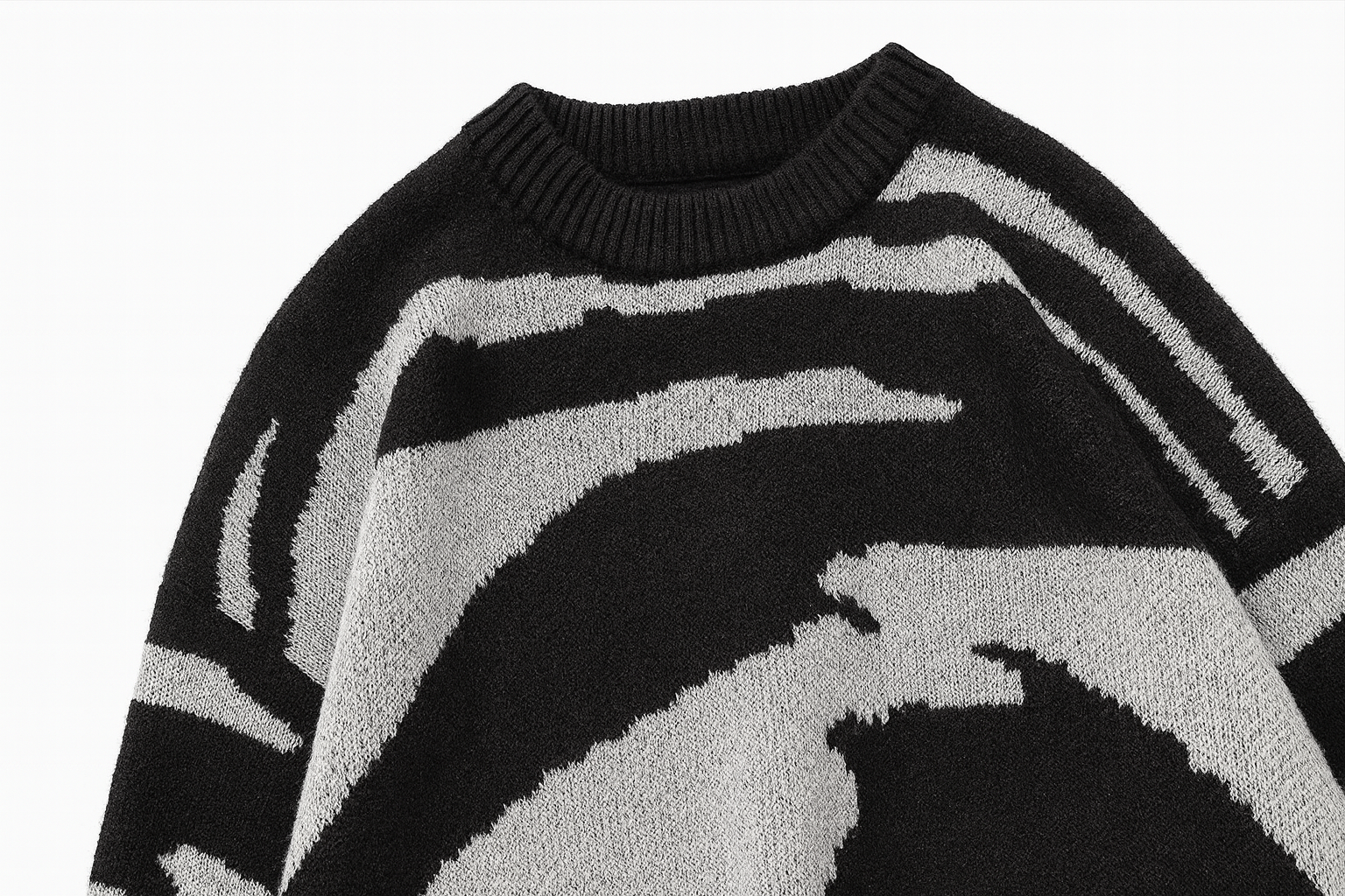 Belvaco's Essential Oversized Graphic Sweater