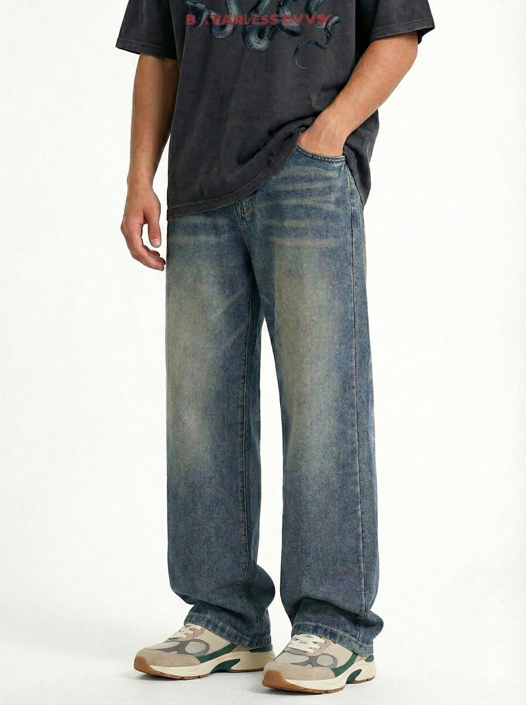 Belvaco's Loose Fit Jeans